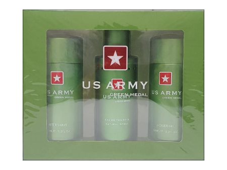 Us Army Green 3 Piece Eau de Toilette Supply