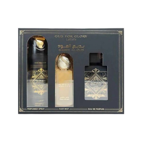 Lattafa Bade e AL Oud for Glory 3 Piece Eau De Parfum Online