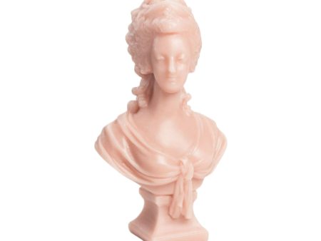 Marie Antoinette Bust Rose Candle on Sale