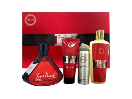 Tres Nuit Lyric 4 Piece Eau de Parfum Online