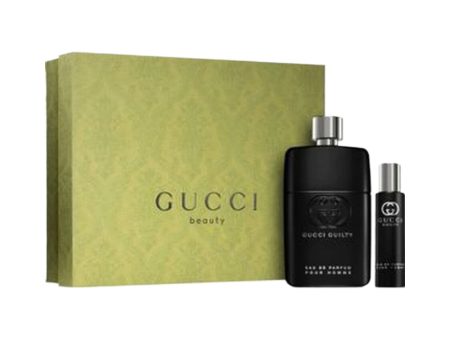 Gucci Guilty 3 Piece Eau De Parfum Hot on Sale