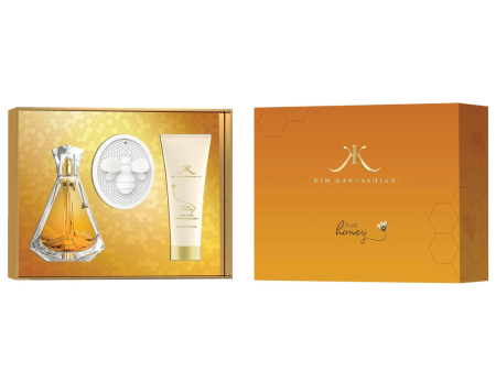 Pure Honey 3 Piece 100ml Eau de Parfum by Kim Kardashian for Women (Gift Set) Online Sale